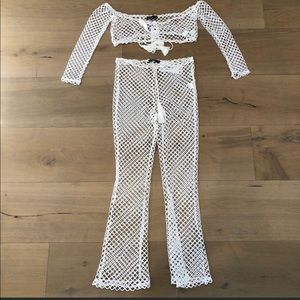 Boohoo bathing suit coverup